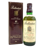 【未開栓】バランタイン 17年 ベリーオールド 青青紋章 旧ボトル 750ml 43％ Ballantines's Very Old 【E1】【中古】