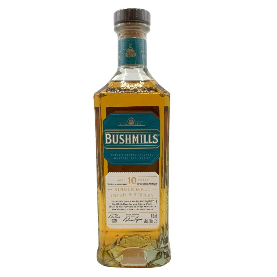 【未開栓】ブッシュミルズ 10年 シングルモルト 700ml 40% BUSHMILLS 【U4】【中古】