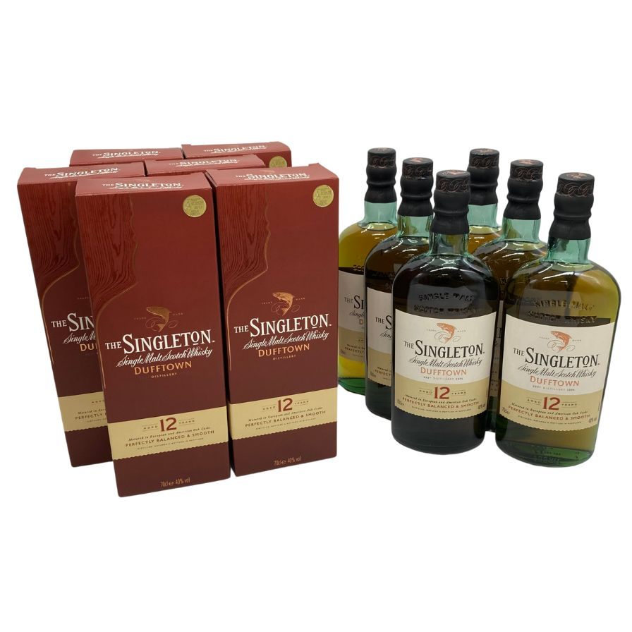 【未開栓】ザ シングルトン ダフタウン 12年 700ml SINGLETON DUFFTOWN 6本セット 【7F】【中古】