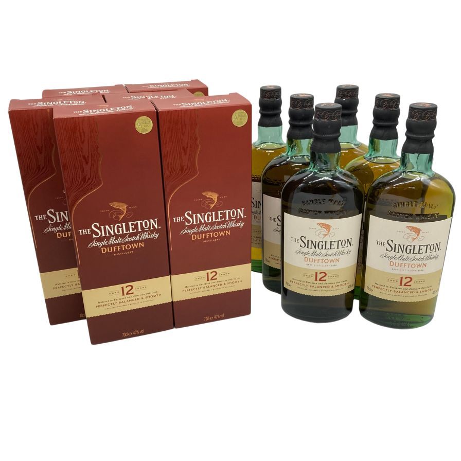 【未開栓】ザ シングルトン ダフタウン 12年 700ml SINGLETON DUFFTOWN 6本セット 【7F】【中古】