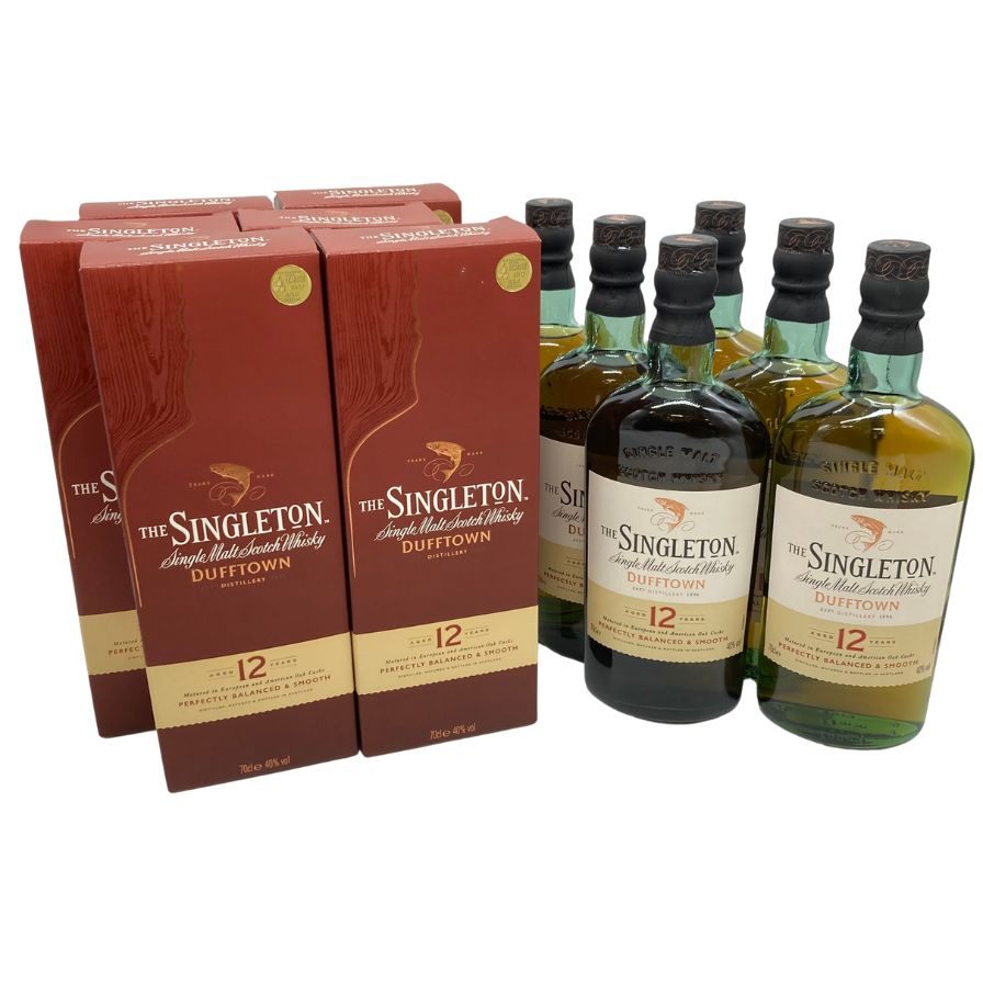 【未開栓】ザ シングルトン ダフタウン 12年 700ml SINGLETON DUFFTOWN 6本セット 【7F】【中古】