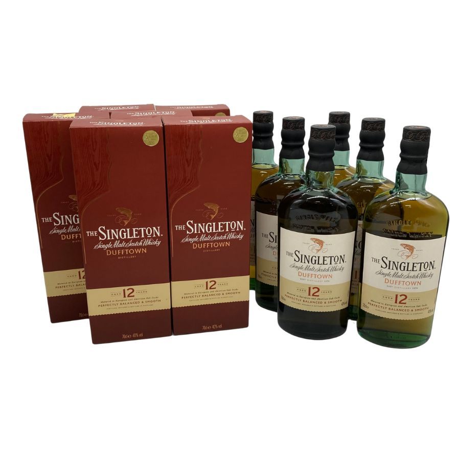 【未開栓】ザ シングルトン ダフタウン 12年 700ml SINGLETON DUFFTOWN 6本セット 【7F】【中古】