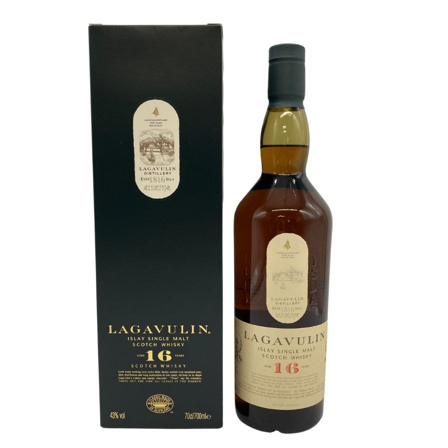 【未開栓】ラガヴーリン 16年 シングルモルト ウイスキー 700ml 43% LAGAVULIN 【K1】【中古】