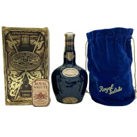 【未開栓】シーバス ブラザーズ ロイヤルサルート 21年 青陶器 700ml 40% Chivas Brothers ROYAL SALUTE 1319g【G2】【中古】