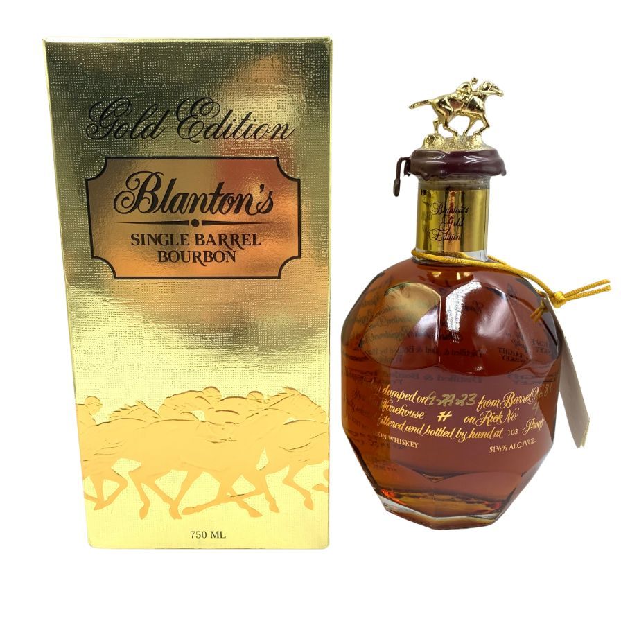 【未開栓】ブラントン ゴールドエディション 2023 バーボン 750ml 51.5% Blanton's Gold Edition 【X1】【中古】