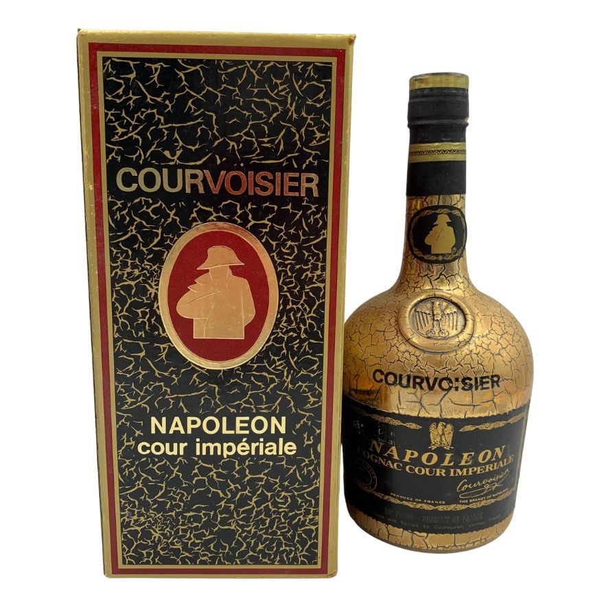 【未開栓】クルボアジェ ナポレオン クールインペリアル 700ml 40 COURVOISIER NAPOLEON COUR IMPERIAL GOLD 1228g【C4】【中古】