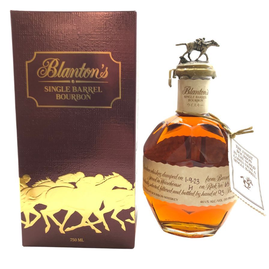 【未開栓】ブラントン シングルバレル 2023 750ml 46.5％ Blanton's SINGLE BARREL 【C4】【中古】