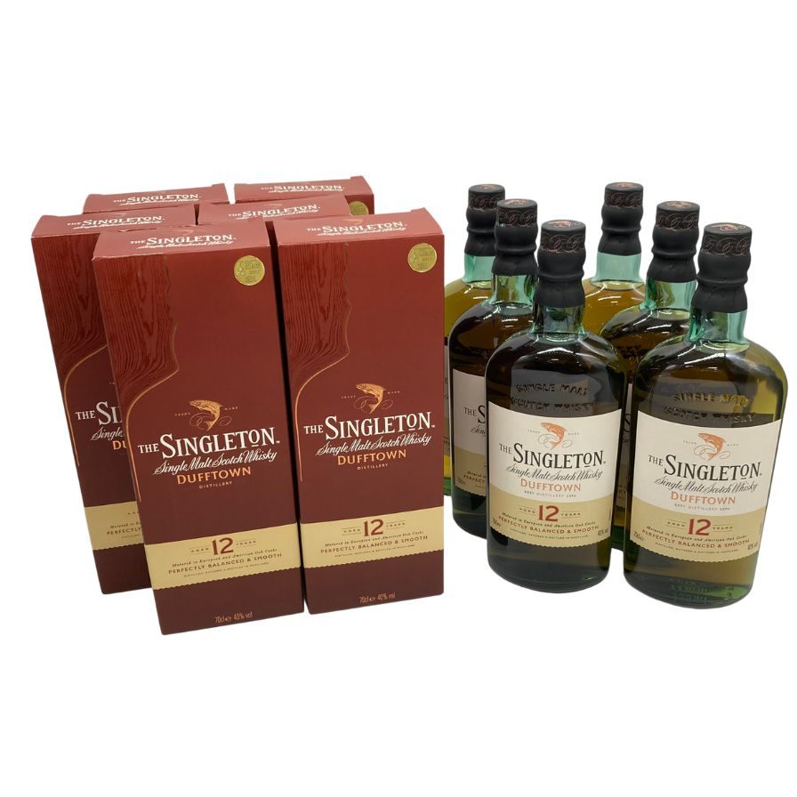 【未開栓】ザ シングルトン ダフタウン 12年 700ml SINGLETON DUFFTOWN 6本セット 【7F】【中古】