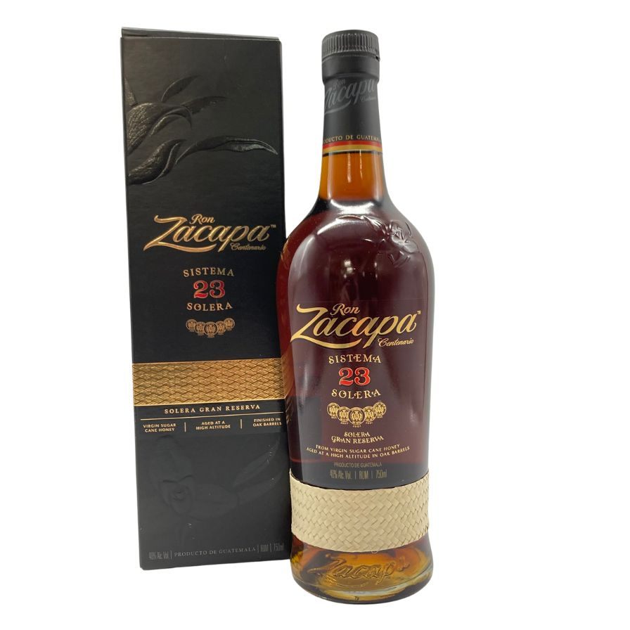 【未開栓】ロン サカパ センテナリオ 23年 ソレラ グラン レゼルヴァ 750ml 40% RON ZACAPA Centenario Solera Grand Reserva 【L1】【中古】