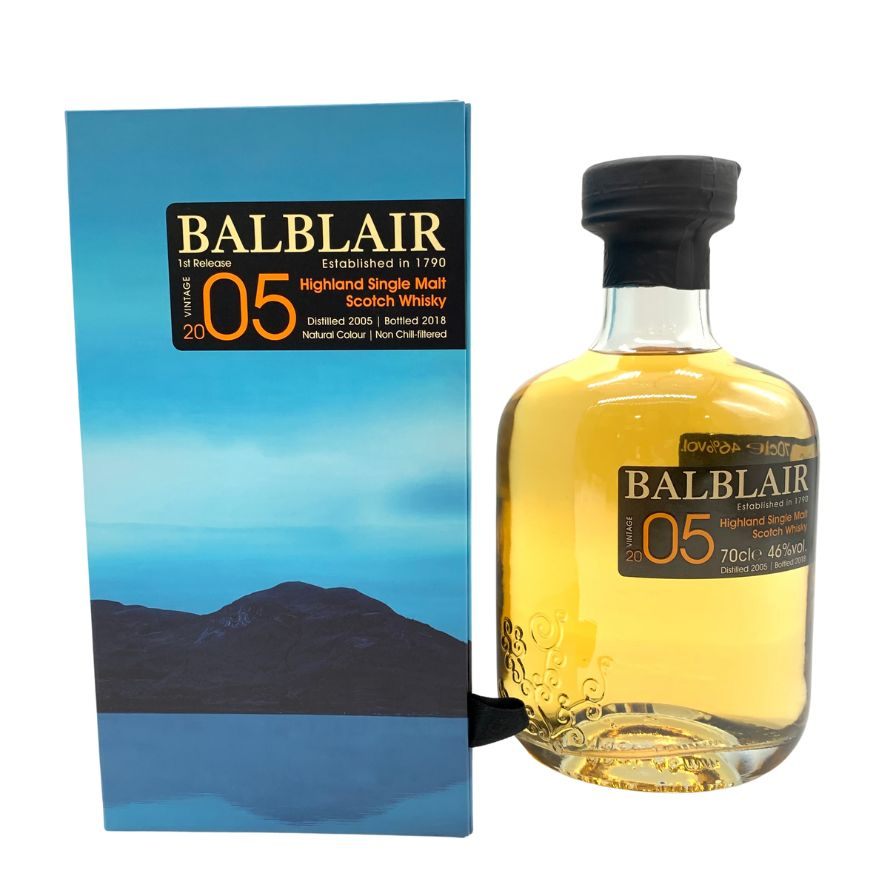 【未開栓】バルブレア ハイランド シングル モルト 2005-2018 700ml 46% BALBLAIR HIGHLAND SINGLE MALT 【W1】【中古】