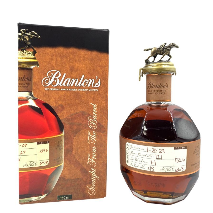 【未開栓】ブラントン ストレート フロム ザ バレル 2023 750ml 66.8% Blanton's Straight From The Barrel 【U1】【中古】