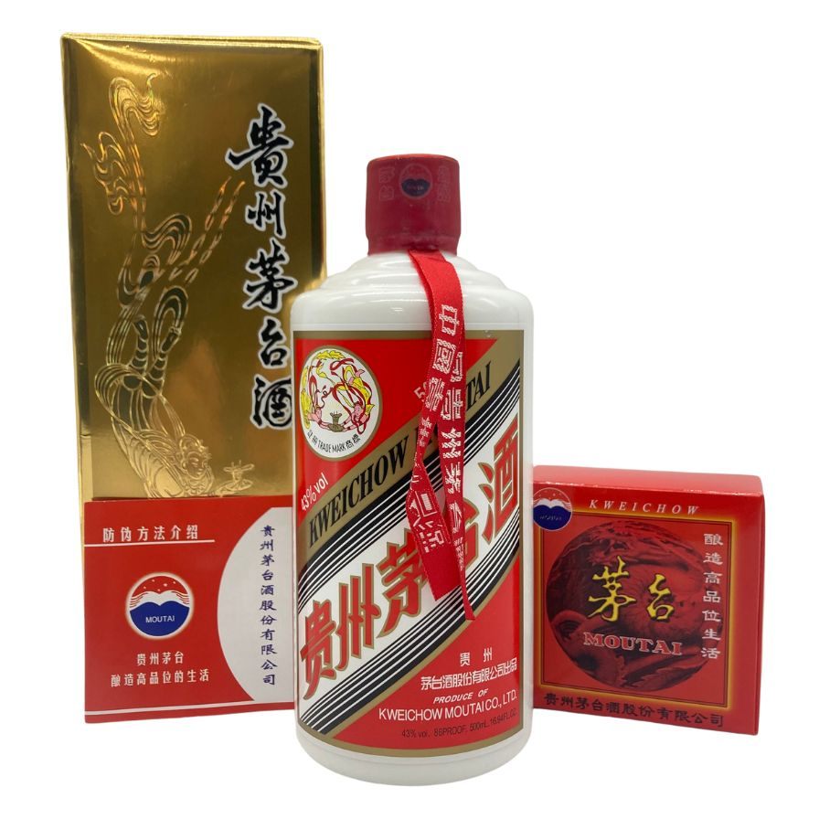 【未開栓】貴州茅台酒 マオタイ酒 天女ラベル 2019 500ml 43% MOUTAI KWEICHOW 960g【U4】【中古】