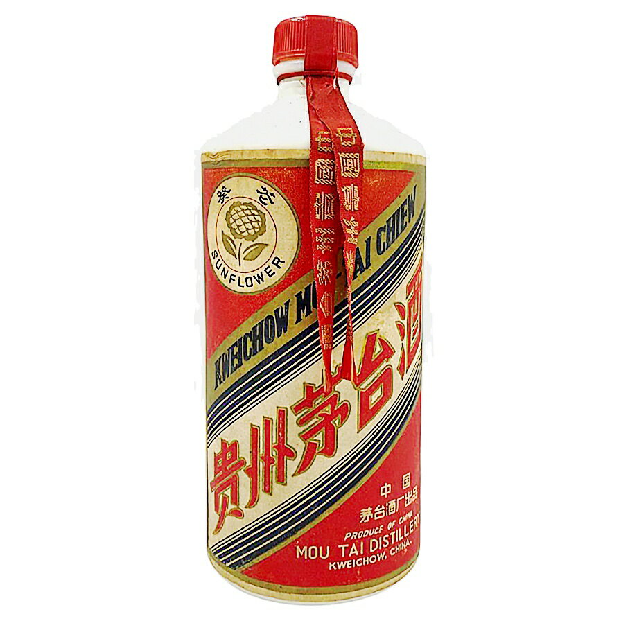 【未開栓】貴州茅台酒 マオタイ酒 葵花 サンフラワーラベル 容量度数記載無し MOUTAI 954.7g【W4】【中古】