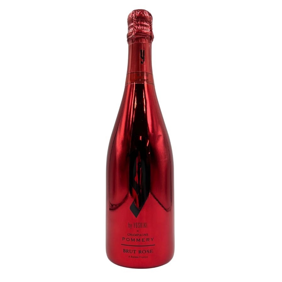 【未開栓】ポメリー ワイ バイ ヨシキ シャンパーニュ ブリュット ロゼ 750ml 12.5% Y by YOSHIKI x CHAMPAGNE POMMERY BRUT ROSE 【G2】【中古】