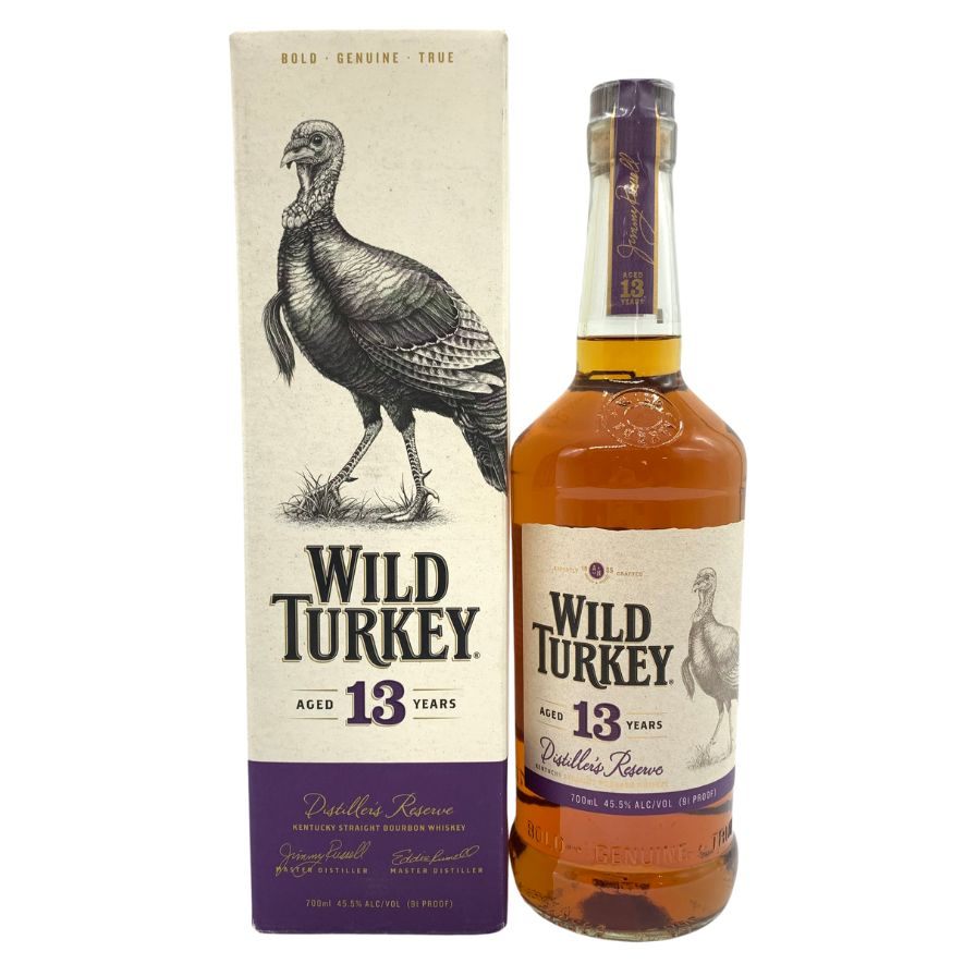 【未開栓】ワイルドターキー 13年 ディスティラリーズ リザーブ 700ml WILD TURKEY 【A4】【中古】