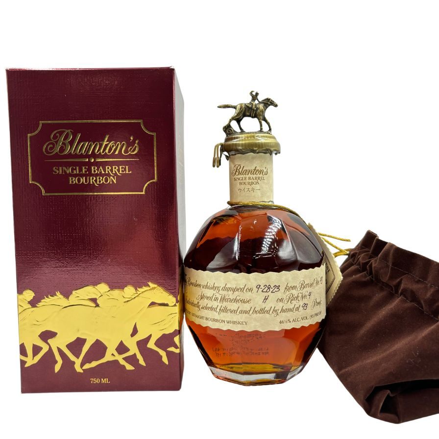 【未開栓】ブラントン シングルバレル 2023 750ml 46.5％ Blanton's SINGLE BARREL 【D2】【中古】