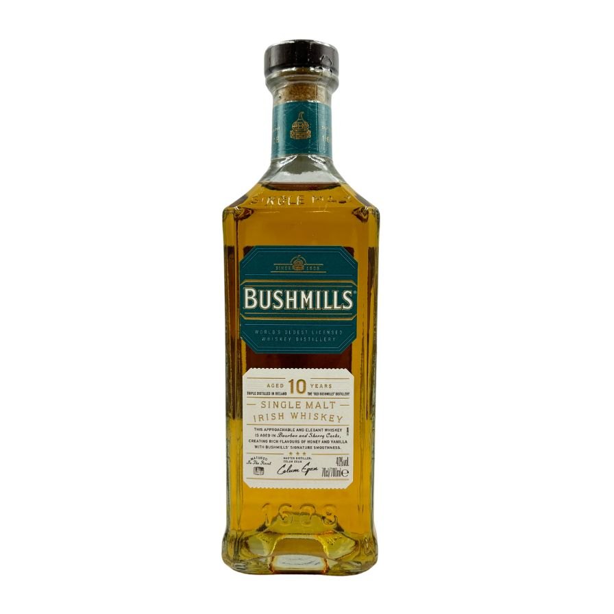 【未開栓】ブッシュミルズ 10年 シングルモルト 700ml 40% BUSHMILLS 【L2】【中古】