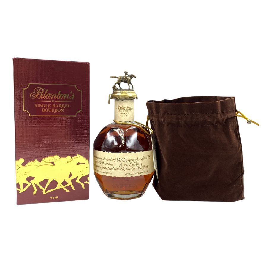 【未開栓】ブラントン シングルバレル 2023 750ml 46.5％ Blanton's SINGLE BARREL 【O4】【中古】