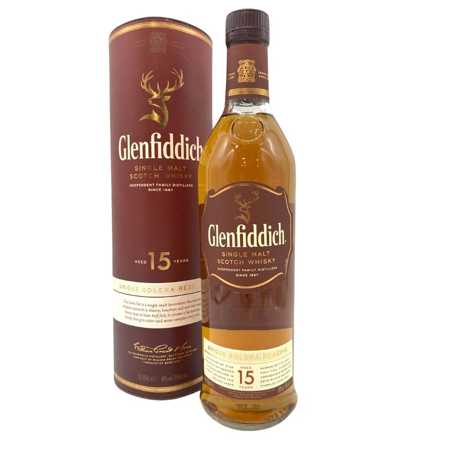 【未開栓】グレンフィディック 15年 ソレラリザーブ 700ml 40% Glenfiddich OUR SOLERA FIFTEEN 【M2】【中古】