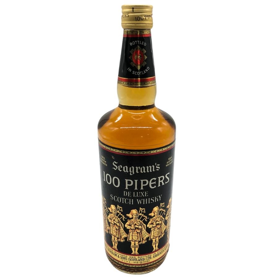 【未開栓】シーグラム 100 パイパーズ デラックス 750ml 43% Seagram's 100 PIPERS DE LUXE 【X1】【中古】販売済みのサムネイル