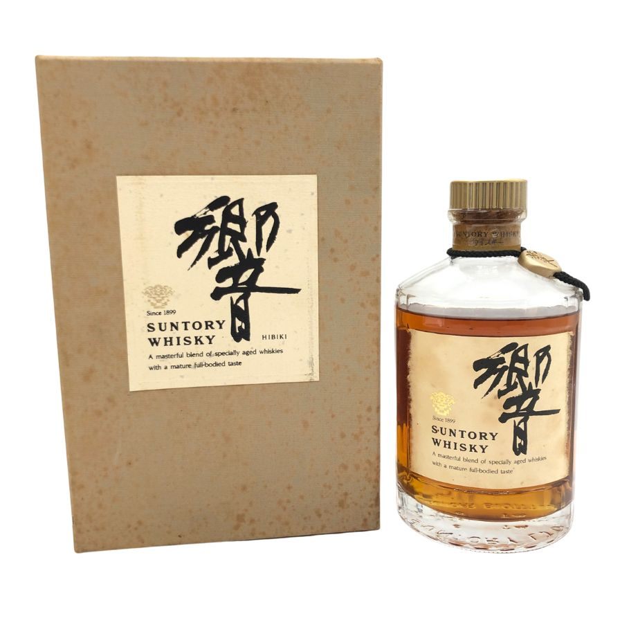 【未開栓】【東京都限定】サントリー 響 裏ゴールドラベル 金キャップ 700ml 43% SUNTORY HIBIKI 液漏れ品 【M】【中古】