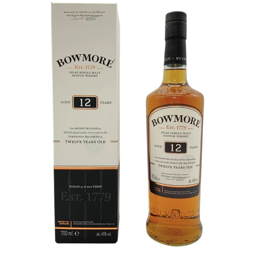 【未開栓】ボウモア 12年 700ml 40％ BOWMORE 【H2】【中古】