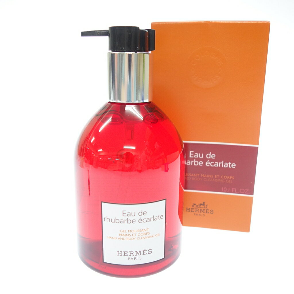エルメス オー ドゥ ルバーブ エカルラット ハンド＆ボディ クレンジング ジェル 300ml HERMES【AFI23】【中古】のサムネイル