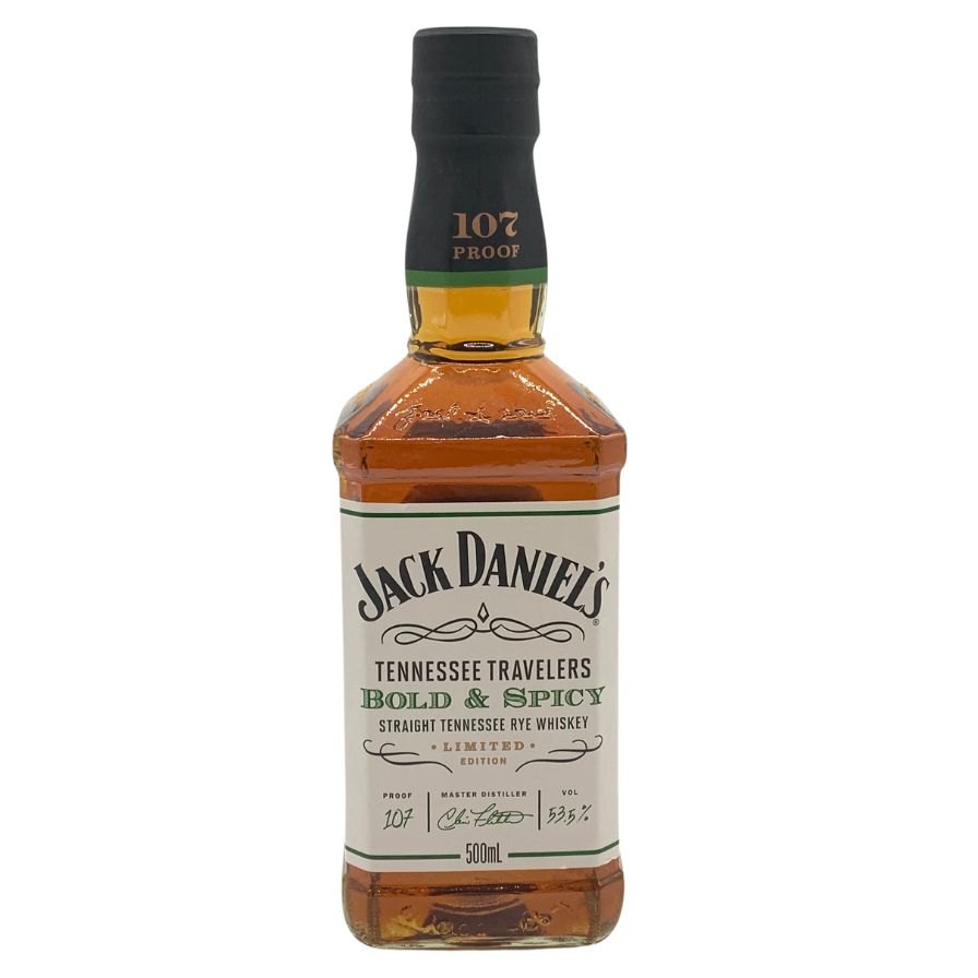 【未開栓】ジャックダニエル テネシートラベラーズ ボールド&スパイシー No.2 500ml 53.5% JACK DANIERL'S TENNESSEE TRAVELERS BOLD SPICY 【D4】【中古】販売済み