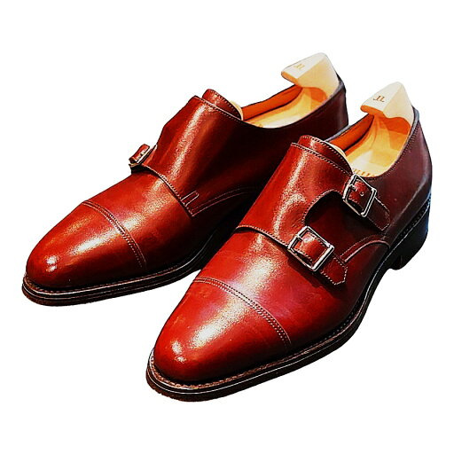 ジョンロブ レザーシューズ ダブルモンク ウィリアム ブラウン サイズUK 5.5E JOHNLOBB William ビジネスシューズ 約24.5cm【LA】【中古】 ジョンロブ レザーシューズ ダブルモンク ウィリアム ブラウン サイズUK 5.5E JOHNLOBB William ビジネスシューズ 約24.5cm【LA】【中古】