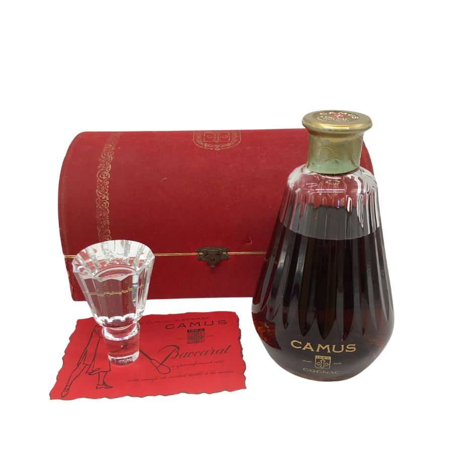 【未開栓】カミュ バカラ カラフェ 700ml 40％ CAMUS BACCARAT CARAFE ブランデー【Z1】【中古】販売済み