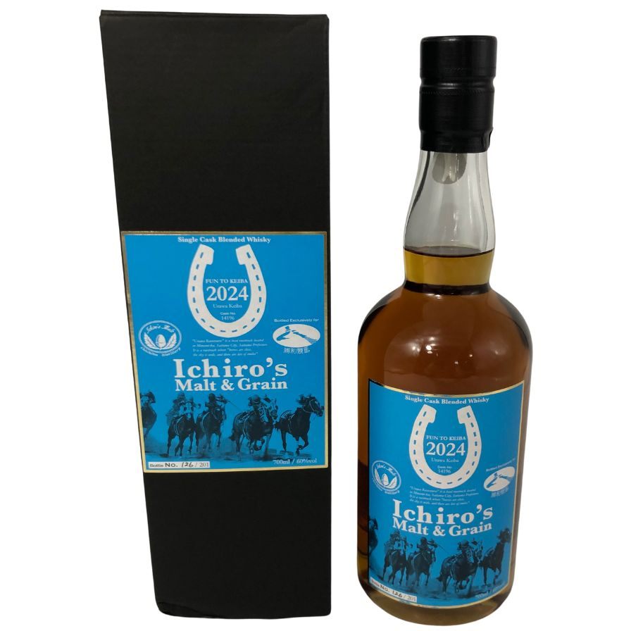 【未開栓】【東京都限定】イチローズモルト シングルカスク 浦和競馬 FUN TO KEIBA 2024 700ml 60% Ichiro's Malt&Grain ウィスキー【A6】【中古】販売済みのサムネイル