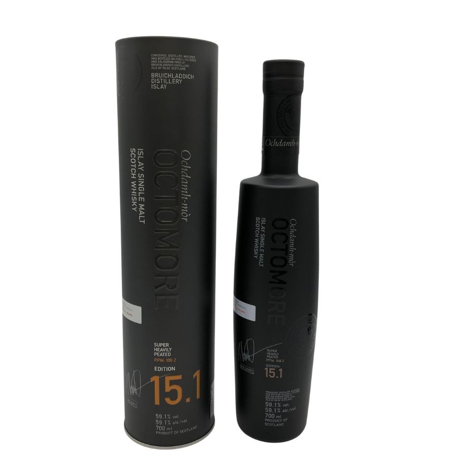 【未開栓】オクトモア15.1 スコティッシュ バーレイ 700ml 59.1% OCTOMORE スコッチウイスキー【F2】【中古】販売済み