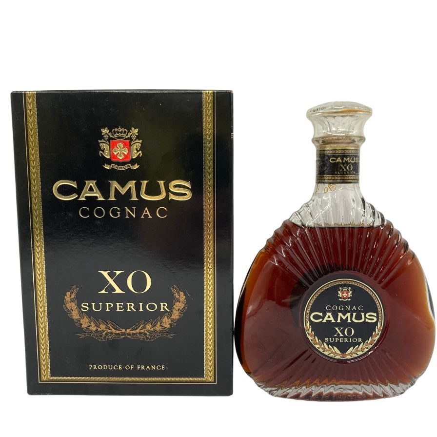 【未開栓】カミュ XO スペリオール コニャック ブランデー 古酒 700ml 40％ CAMUS SUPERIOR コニャック【N4】【中古】販売済み