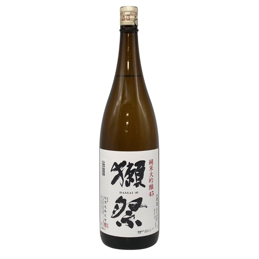 【未開栓】旭酒造 獺祭 純米大吟醸 45 1800ml 15% 2024年11月 DASSAI 日本酒- 純米大吟醸酒【A1】【中古】