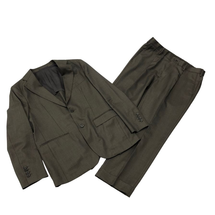 デザインワークス スーツ セットアップ ジャケット サイズ46 パンツ メンズ サイズ50 グレー系 DESIGNWORKS【AFA15】【中古】