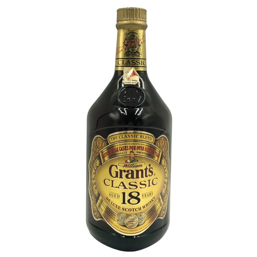 【未開栓】グランツ クラシック 18年 GRANTU CLASSIC スコッチウイスキー【E3】【中古】