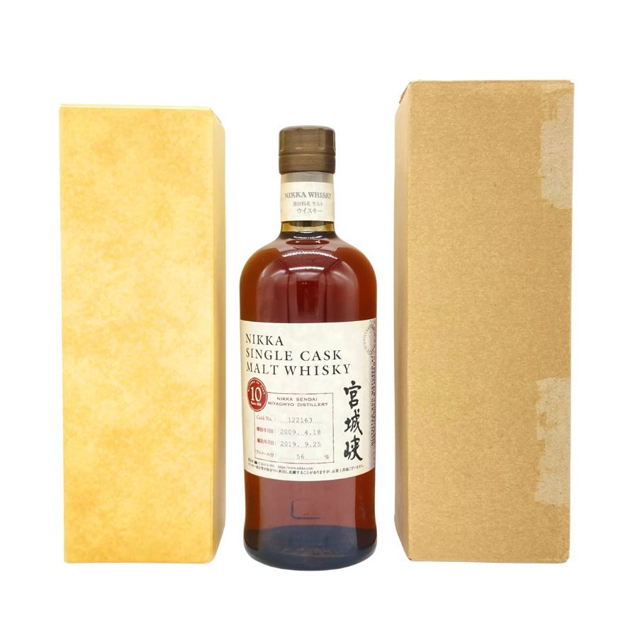 【未開栓】【東京都限定】ニッカ 宮城峡 10年 シングルカスク 2009-2019 700ml 56% NIKKA ウィスキー【B4】【中古】のサムネイル