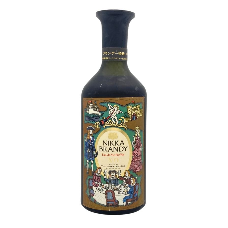 【未開栓】ニッカ ブランデー XO 黒陶器 660ml 40% NIKKA ブランデー【N2】【中古】