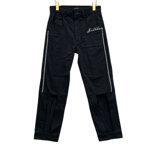 ミルクボーイ パンツ サンプル BW-091-22 メンズ コットン サイズ表記なし ブラック MILKBOY 【AFB35】【中古】 ミルクボーイ パンツ サンプル BW-091-22 メンズ コットン サイズ表記なし ブラック MILKBOY 【AFB35】【中古】