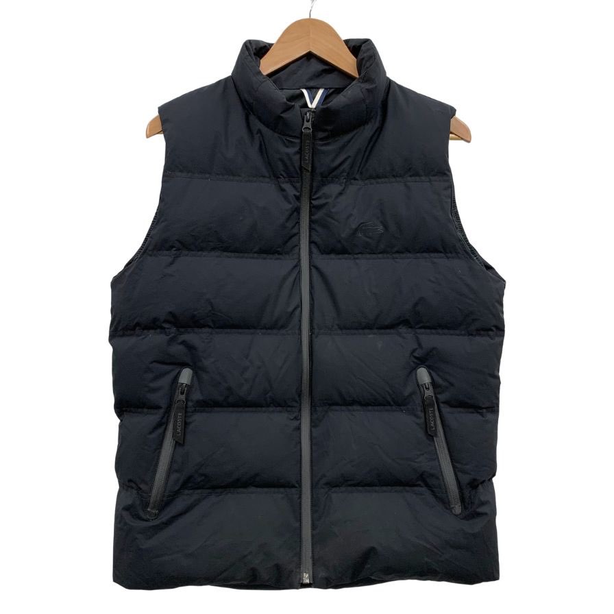 ラコステ ダウンベスト ダークグレー 国内正規品 美品 楽天市場】ダウンベスト メンズ(ブランドラコステ)(トップス
