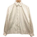 ラルフローレン シャツジャケット ストライプ 総柄 メンズ サイズ2 Ralph Lauren【LA】【中古】