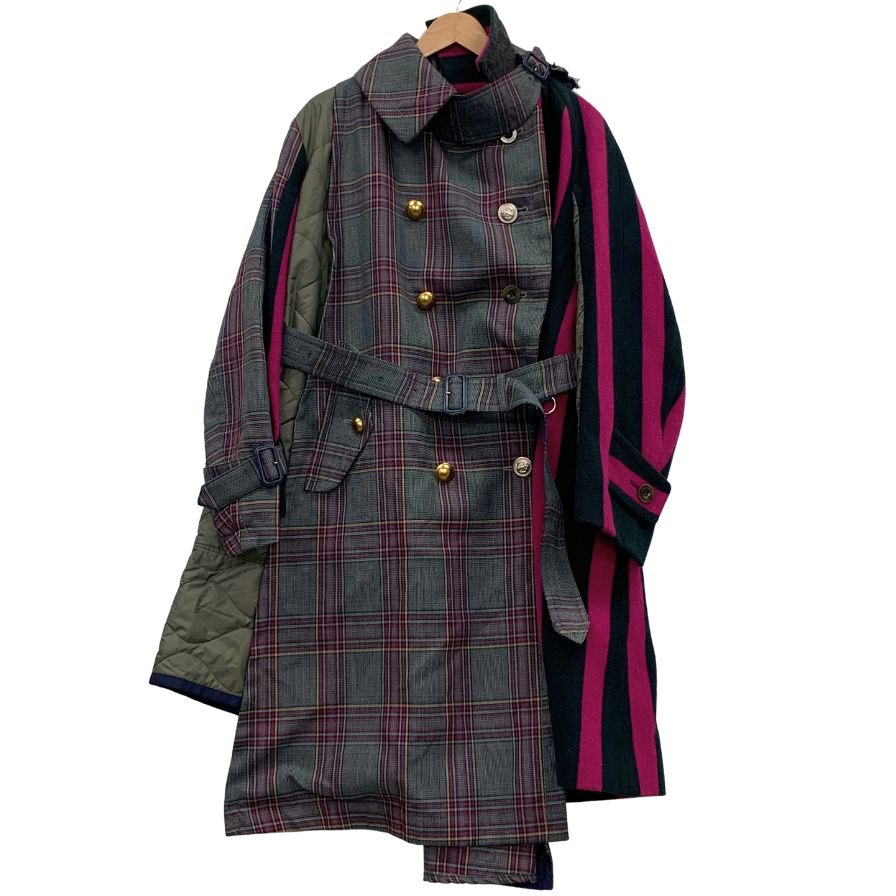楽天市場】sacai(素材(生地・毛糸)ウール)(コート 楽天市場】sacai(素材(生地・毛糸)ウール)(コート