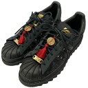 アディダス クロット ローカットスニーカー レザー JR5114 スーパースター ブラック メンズ サイズ28.0cm adidas CLOT SUPERSTAR 約28.0cm【AFD7】【中古】(4)