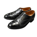 ジョンロブ レザーシューズ シティ ストレートチップ 旧ロゴ 236ラスト ブラック サイズUK5.5EE メンズ JOHNLOBB ビジネスシューズ 約24....