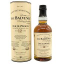 【未開栓】バルヴェニー12年 ダブルウッド 700ml The Balvenie Double Wood アメリカウイスキー【N1】【中古】