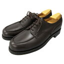 ジェイエムウエストン レザーシューズ Uチップ 641 ゴルフ 旧ロゴ ダークブラウン 9 J.M.WESTON ビジネスシューズ 約27.5cm【LA】【中古...