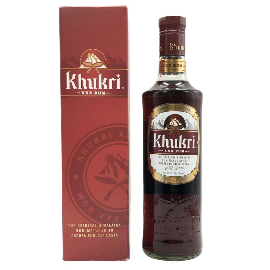 【未開栓】ククリ XXX ラム ネパール 42.8% 750ml Khukri リキュール【D1】【中古】