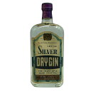 【未開栓】シルバーウイスキー ドライ ジン 720ml 37% SILVER WHISKY DRY GIN リキュール【C3】【中古】