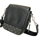 コーチ ショルダーバッグ ルーカス クロスボディ シグネチャー ジャカード CO915 ブラック COACH【AFE11】【中古】
