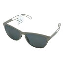 オークリー サングラス フロッグスキン チタン 0OO6044 0156 シルバー Oakley【AFI7】【中古】